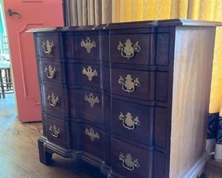 Mahogany chest by Morganton Co. Tidewater collection