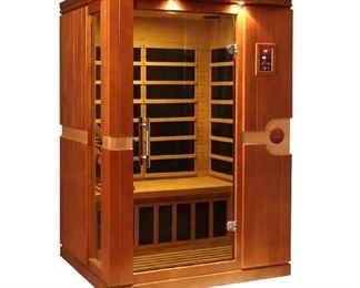 $1700.  Used very little!  Dynamic Brand 2 Person Sauna.  Also comes with 2 free Cotton Spa Robes!