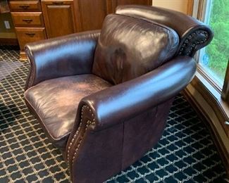 Leather Club Chair