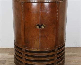 126	Stromberg-Carlson Radio Receiver No. 240-R	"Stromberg-Carlson radio receiver No. 240-R. American, Early 20th Century. Art Nouveau style radio, with settings for short wave, broadcast, and aircraft, glass top. Radio has been tested, works, and emits static. Label with information on Stromberg-Carlson radio inside chassis. Scratches to glass, some wear to doors. 

41"" H x 30"" L x 16"" D"
