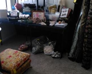 Material, material and more material! vintage ottoman