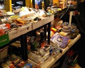 Garage is packed making pictures difficult, you name it we probably have it - screws, nails, clamps, wrenches, plyers, screwdrivers, everything you need!