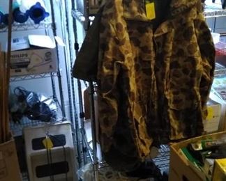 Camo jacket, etc.