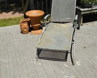 Another chase with terracotta strawberry pot