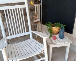 Plenty of outdoor furniture in decor items