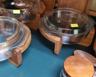 Monkey pod and pyrex