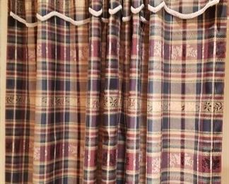 Custom made shower curtain