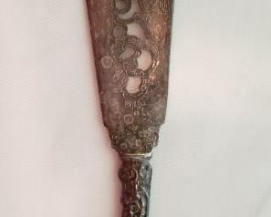 Nil Johan silverplate from Sweden