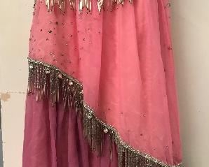 Buccaneers Days gown and cape (follow photos)