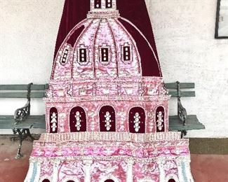 Cape has some damage on dome… sold AS IS!