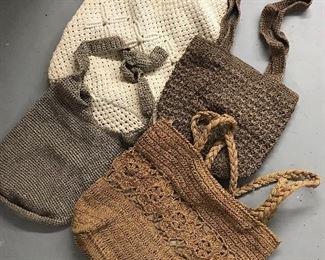 Knitted bags