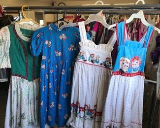 Raggedy Ann dresses