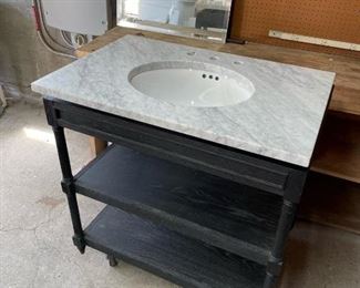 NEW RESTORATION HARDWARE SINK