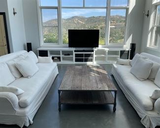 RESTORATION HARDWARE LIVING ROOM SET