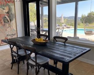 ANTIQUE DINING TABLE