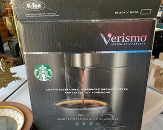 7 Verismo Starbucks Coffee, Espresso, Latte, Americano Maker  NIB