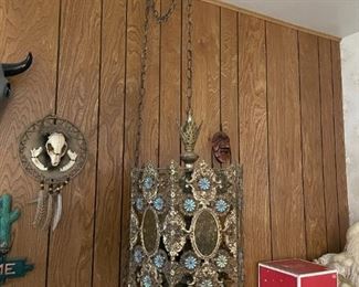 12 Vintage Hanging Light Fixture
