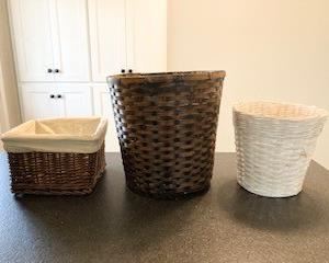 Lot of Three Baskets