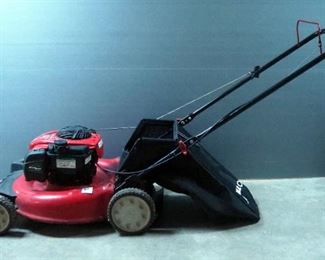 Troy-Bilt Gas Powered Push Mower, Model TB110, Briggs & Stratton 140-cc Engine, 21" Deck With Grass Catcher