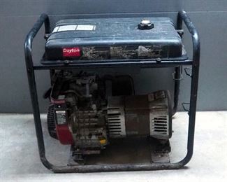 Dayton Gas Powered Portable Generator, Model 4ZZ18