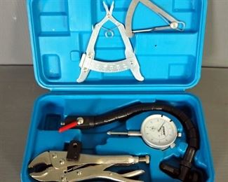 NAPA Service Tools, Dial And Set Pliers, Compression Tester, And Vacuum Fuel Pump Tester