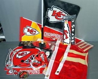 Kansas City Chiefs Flags Qty 2 And Pennants Qty 3