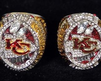 Super Bowl LIV #15 Patrick Mahomes His/Hers Replica Rings