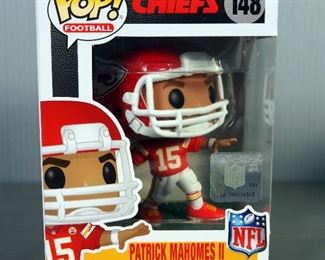 Funko Pop! Patrick Mahomes Qty 4 Includes #148 Funhouse Limited Edition, #148, And #119 Qty 2 Home And Away