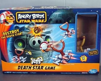 Jenga Angry Birds Death Star Game, Welcome To Horrorland, Sega Toys Bakugan Battle Brawlers, And Nightmare The Video Board Game