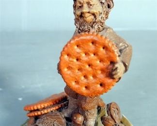 Dr. Tom Clark Peanut, Couch Potato And Chip Gnome Figures