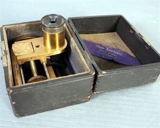 Chronik Bros Of NY Chas Lowinson Thread Count Micrometer