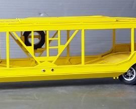 Danbury Mint Die Cast DM Vintage Show Cars Die Cast Model Car Hauler