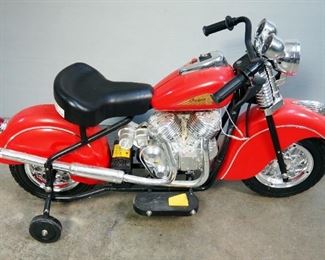 Childs Battery Powered Indian Motorcycle