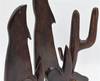 Rosewood Carved Sculptures