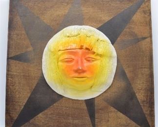 Manny Malhado "The Sun Series" 3D Wall Art 