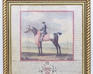 "Black Horse (Cheval Noir)" Print