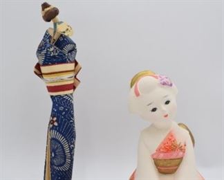 Japanese Doll Figurines