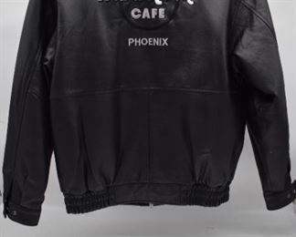 Vintage Hard Rock Café Leather Jacket
