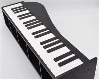 Wooden Piano CD Shelf