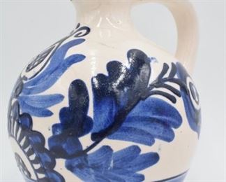 Terracotta Clay Painted Pitcher