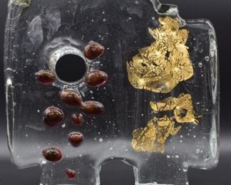 Unique Art Glass Block