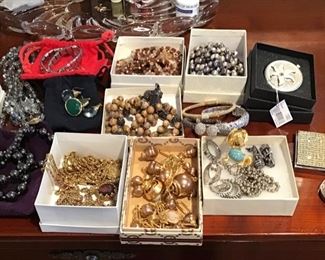 Costume jewelry, some designer