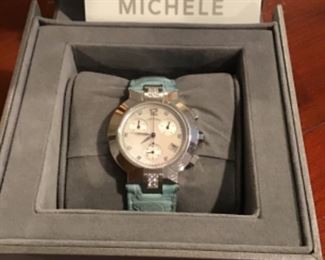 Michele watch with diamonds