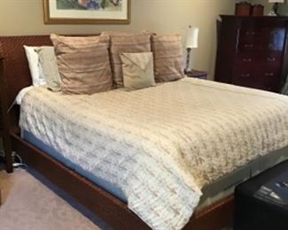 Marc Chagall litho, Grange bed