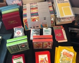 A variety of cards and stationary supplies