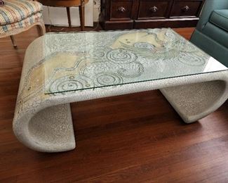 Peacock coffee table 