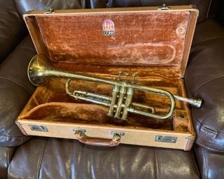 RARE 1930's-40's Martin Committee / Large Bore Gold Plated Trumpet 