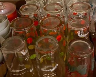 Vintage Kitchen Glasses