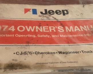 1974 Jeep Manual