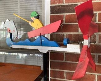 Fishing Themed Whirly Gig